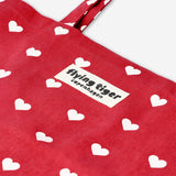 Tote Bag with Hearts Textile Flying Tiger Copenhagen 