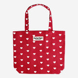 Tote Bag with Hearts Textile Flying Tiger Copenhagen 