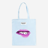 Tote Bag with Lips Textile Flying Tiger Copenhagen 