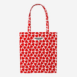 Tote bag with red hearts Textile Flying Tiger Copenhagen 