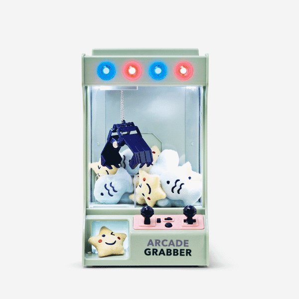 Electronic claw toy grabber machine with led lights shop