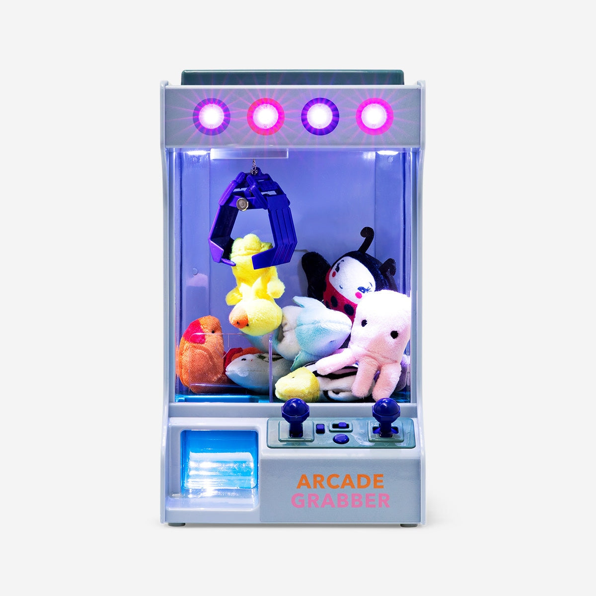 Toy grabber with lights and music