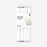 Twin markers neutral shades - 12 pcs Hobby Flying Tiger Copenhagen 