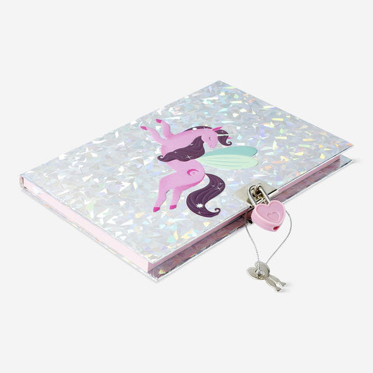 Agenda Unicornio con candado