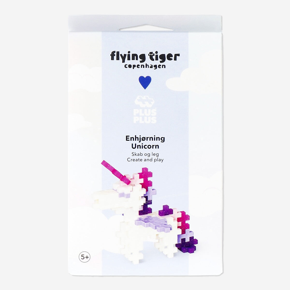 Unicorn - Plus Plus x Flying Tiger Copenhagen Toy Flying Tiger Copenhagen 