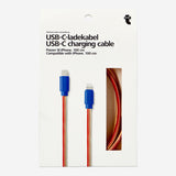 USB-C charging cable. Fits Lightning Media Flying Tiger Copenhagen 