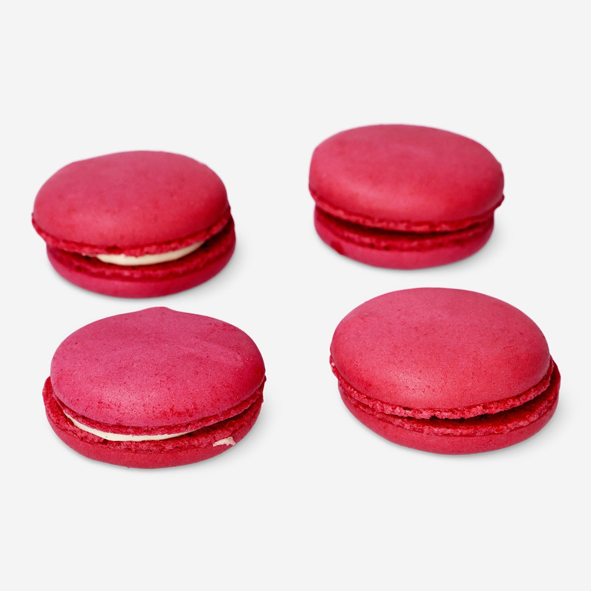 Valentine's macaroons with raspberry flavour Food Flying Tiger Copenhagen 