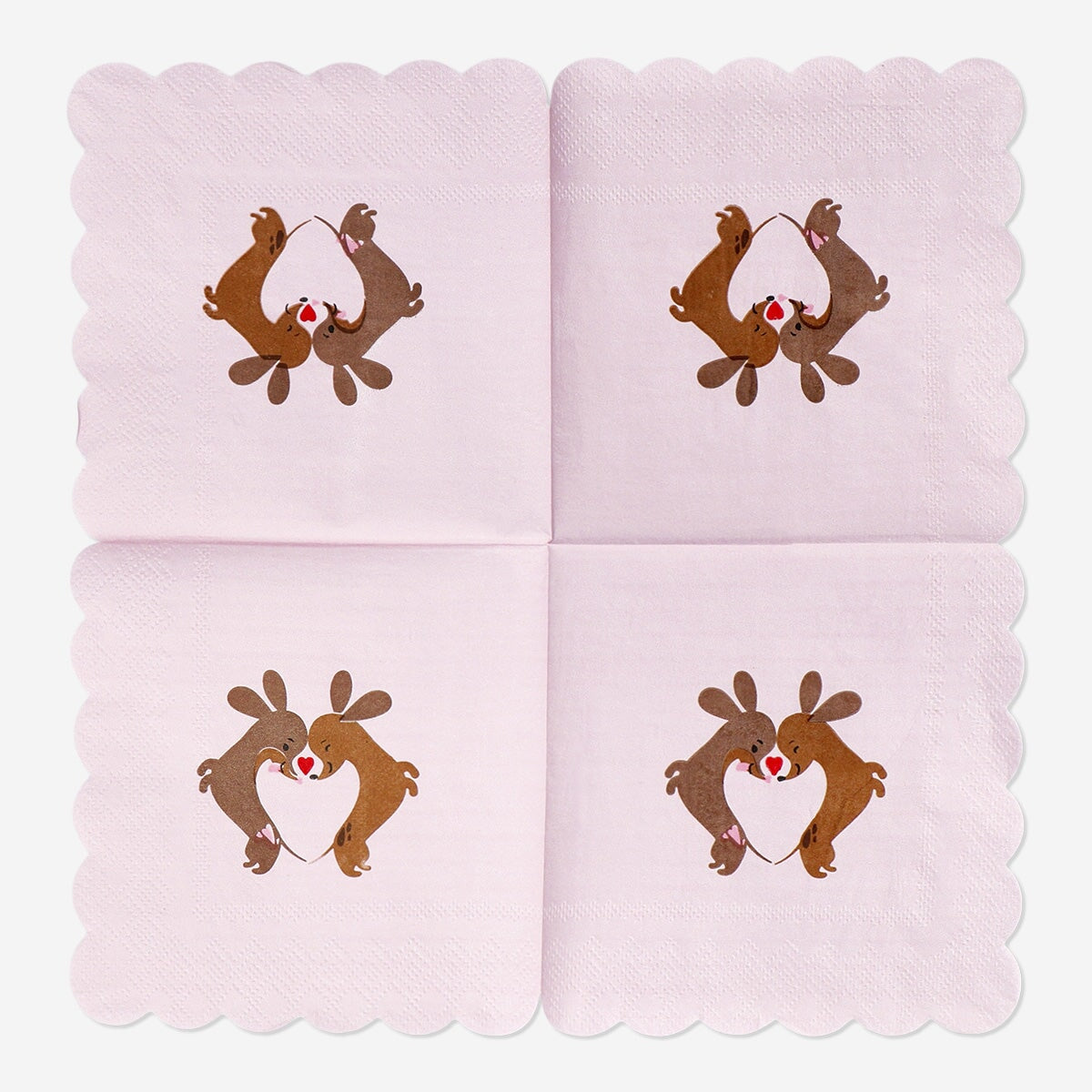 Valentine's napkins - 16 pcs Party Flying Tiger Copenhagen 