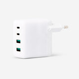Wall adapter with four ports. USB-C and USB 3.0 Media Flying Tiger Copenhagen 