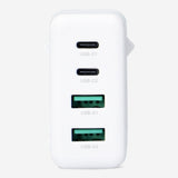 Wall adapter with four ports. USB-C and USB 3.0 Media Flying Tiger Copenhagen 