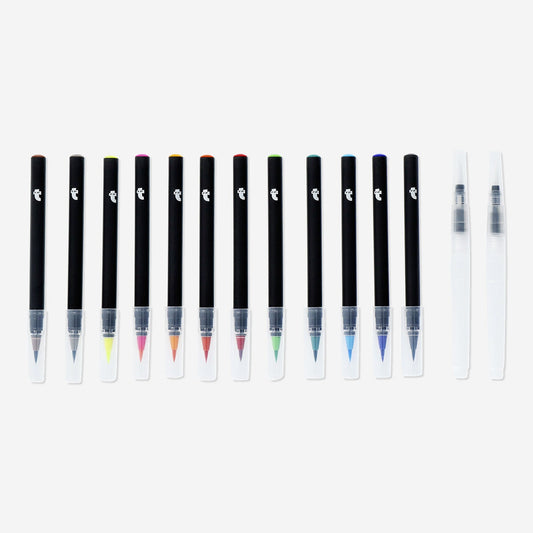 Watercolour Markers - 12 pcs