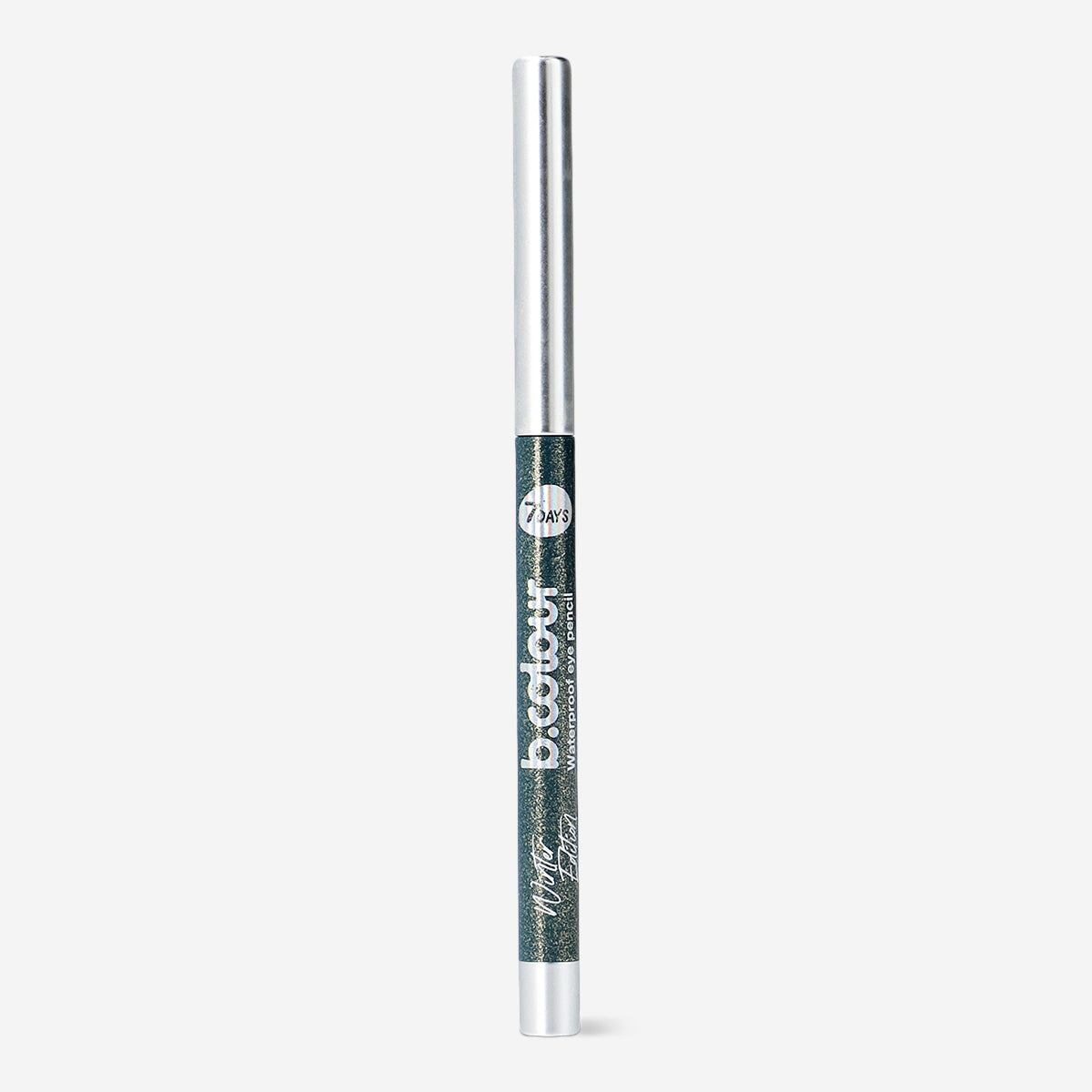 Waterproof Eye Pencil by 7DAYS B.COLOUR - 01 Christmas tree, 0,25 g Personal care Flying Tiger Copenhagen 