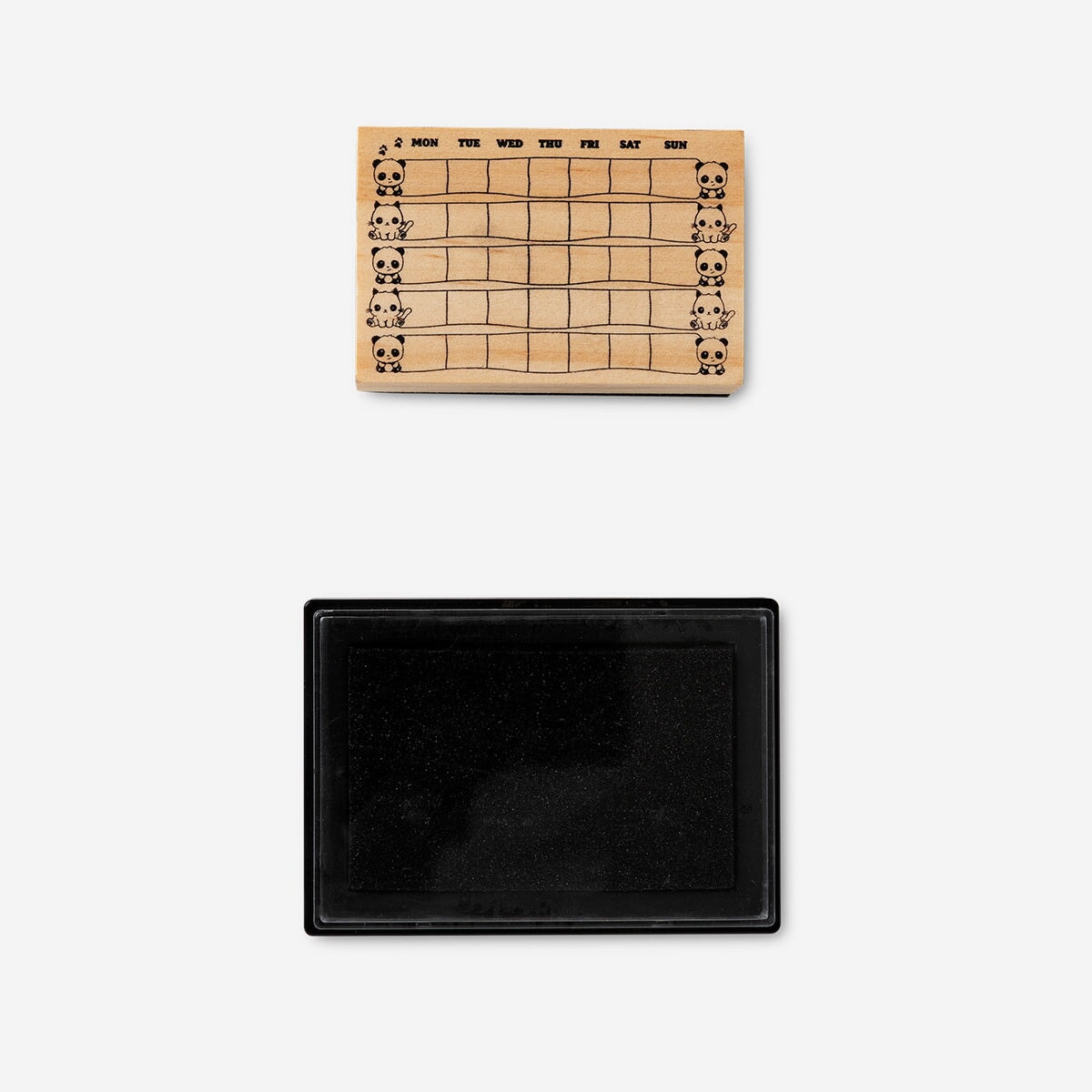 Weekly panda planning stamps Office Flying Tiger Copenhagen 