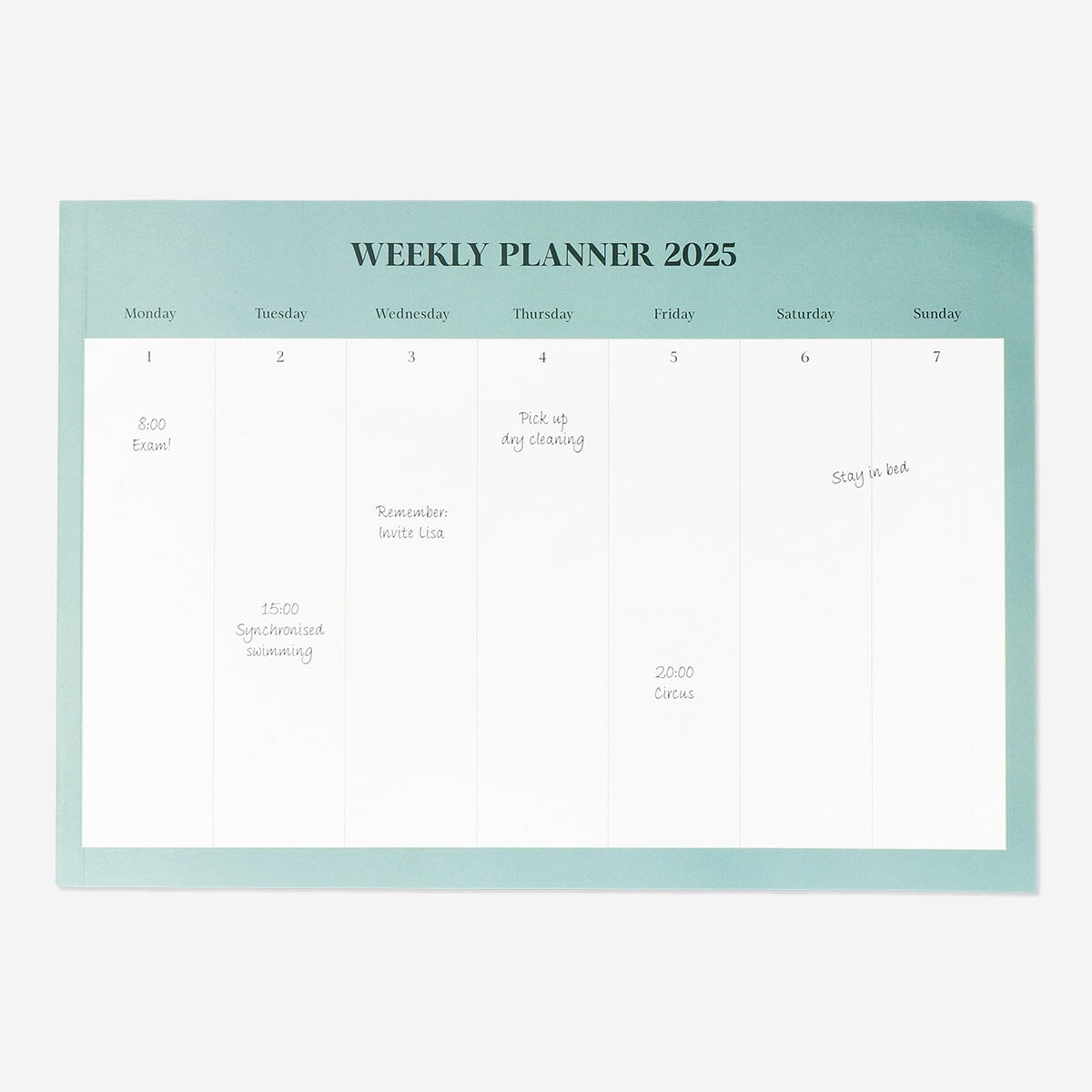 Weekly Planner 2025 Office Flying Tiger Copenhagen 