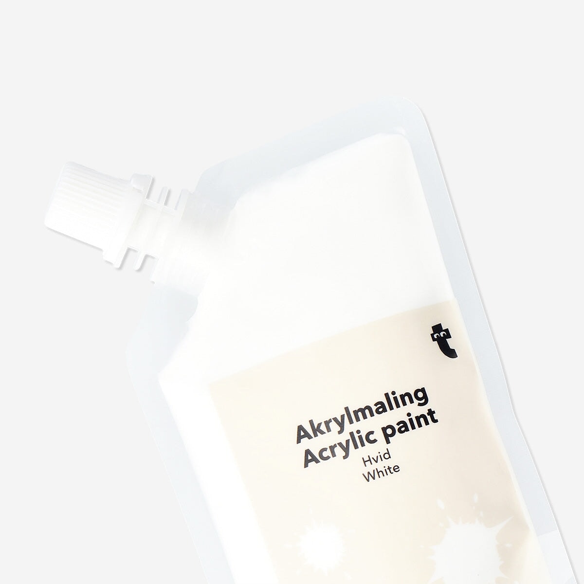 White acrylic paint - 80 ml hobby Flying Tiger Copenhagen 