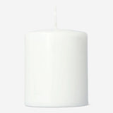 White Rustic Pillar Candle - 8 cm Home Flying Tiger Copenhagen 