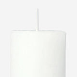 White Rustic Pillar Candle - 8 cm Home Flying Tiger Copenhagen 