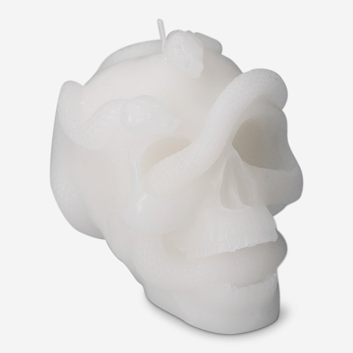 White skull shaped candle Home Flying Tiger Copenhagen 