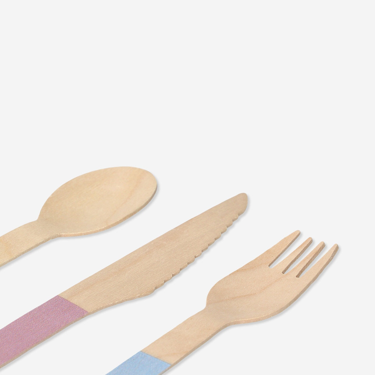 Wooden cutlery. For 4 people Party Flying Tiger Copenhagen 