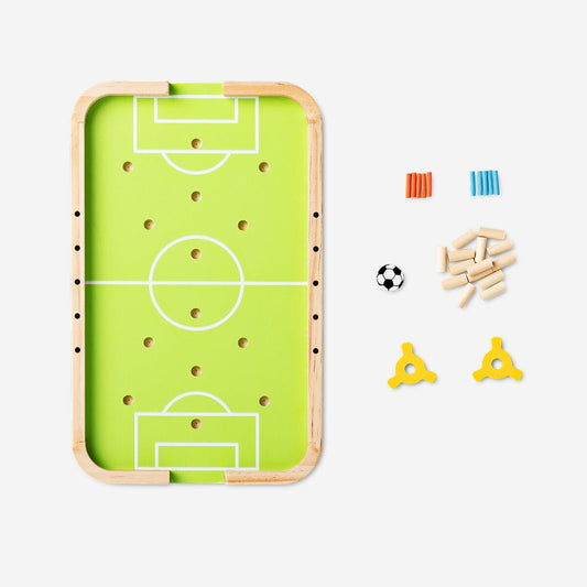 Jeu de mini-soccer en bois