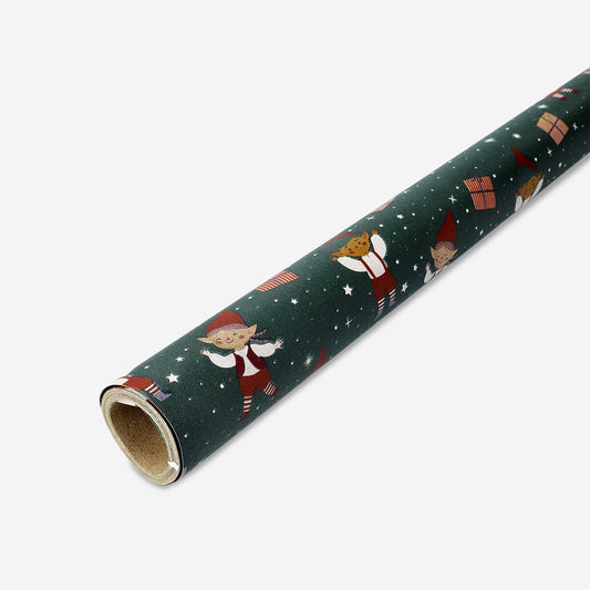 400 cm Wrapping paper - Elfs