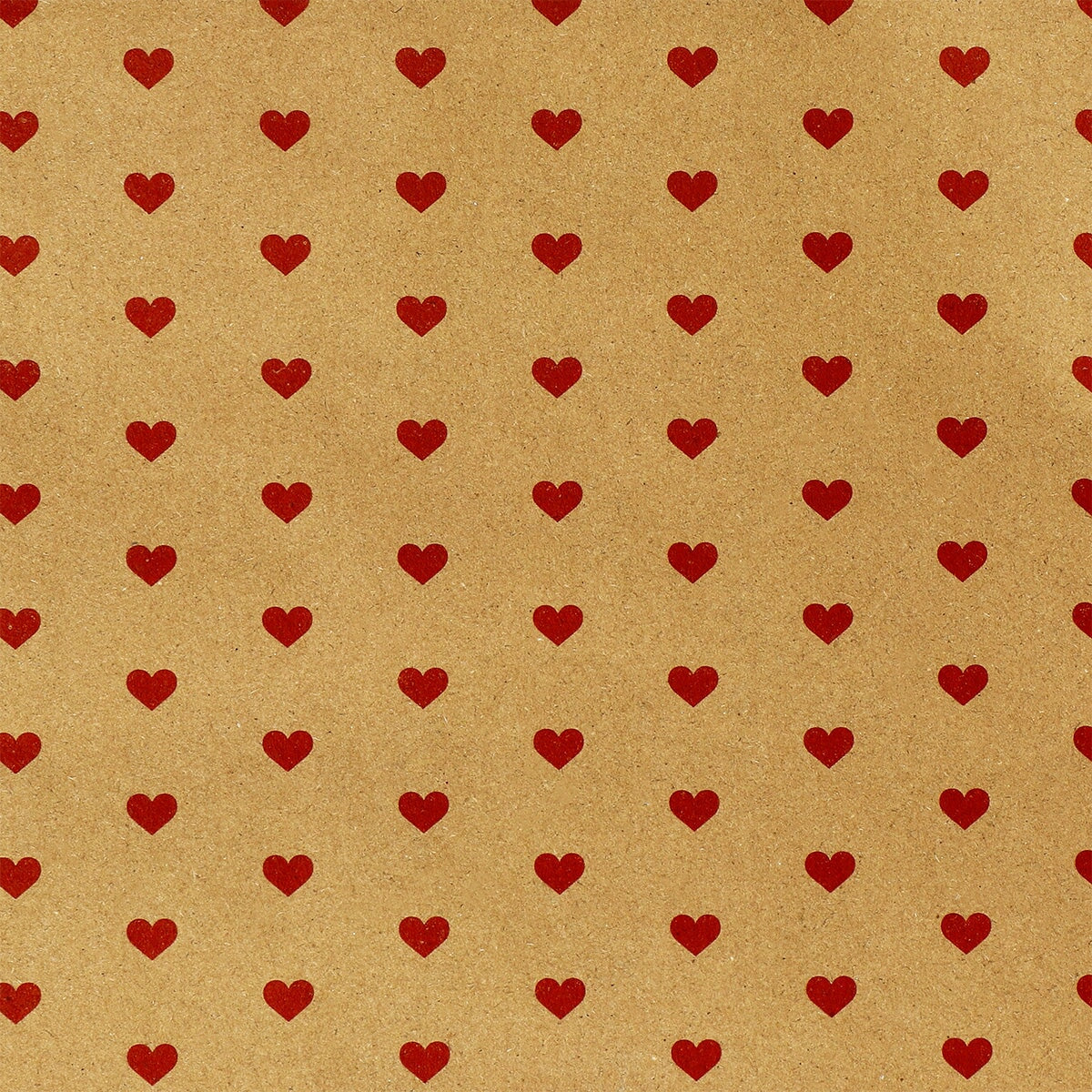 Wrapping Paper with Red Hearts - 400x70 cm Party Flying Tiger Copenhagen 