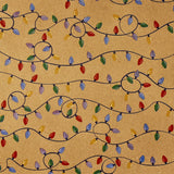 Wrapping Paper with String Lights Design - 1000x70 cm Party Flying Tiger Copenhagen 