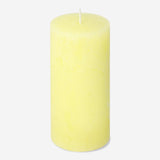 Yellow Rustic Pillar Candle - 12 cm Home Flying Tiger Copenhagen 