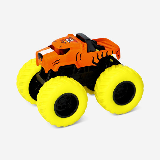 Yellow toy monster truck
