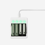 Battery charger. With rechargeable batteries Media Flying Tiger Copenhagen 
