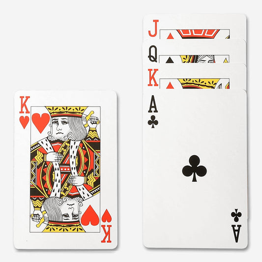 Grandes cartes à jouer