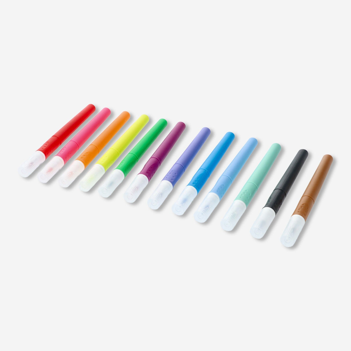 Crayola -Paint Brush Pens Set Of 5 Pens Non-Drip Non-Spilling