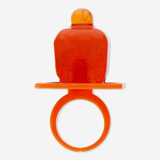 Candy ring. Orange flavour