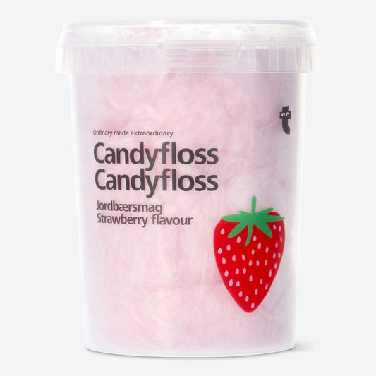Candyfloss. Strawberry flavour