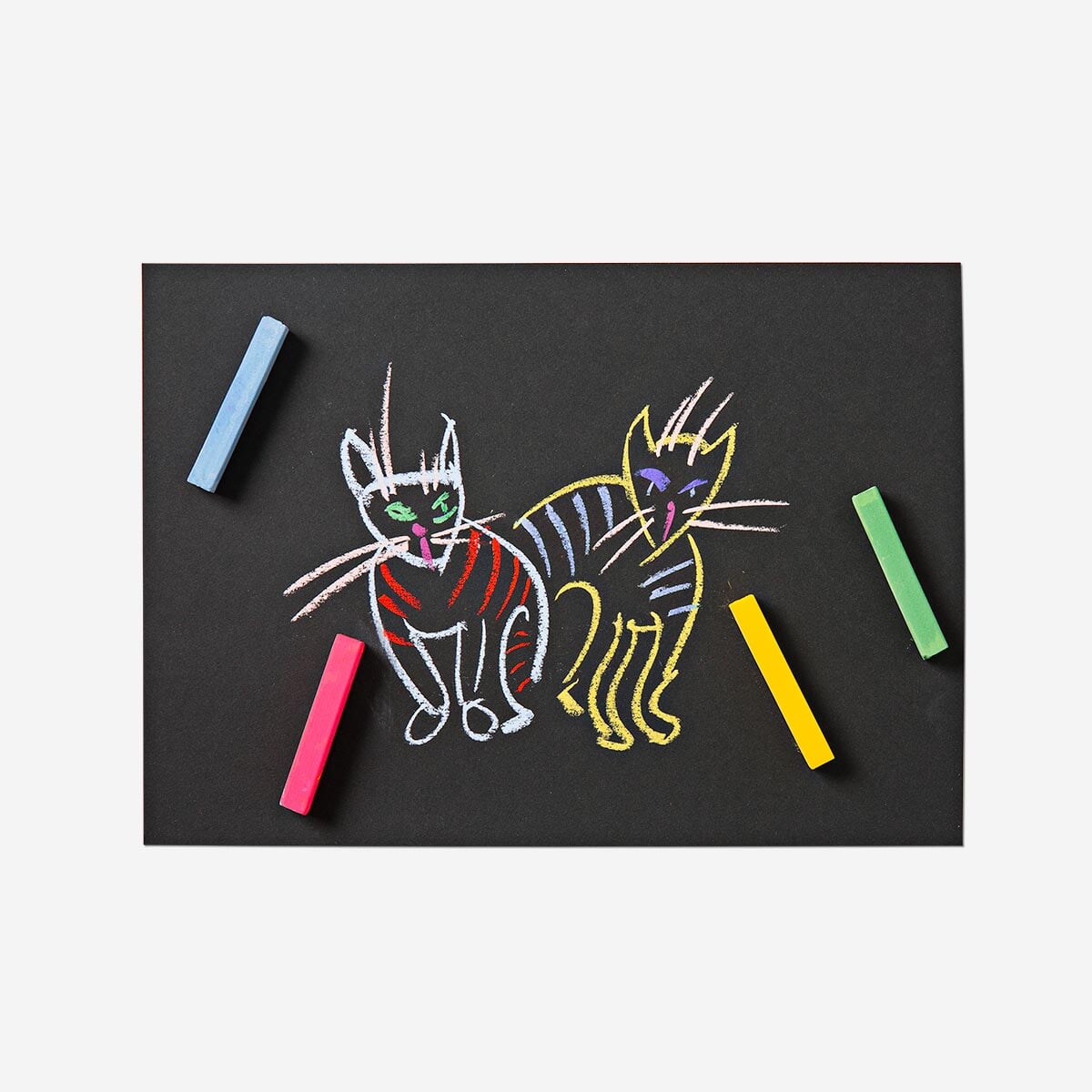 Chalk pastels. 24 pcs Flying Tiger Copenhagen