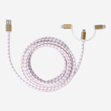 Charging cable. For iPhone, USB-C, Micro USB Media Flying Tiger Copenhagen 