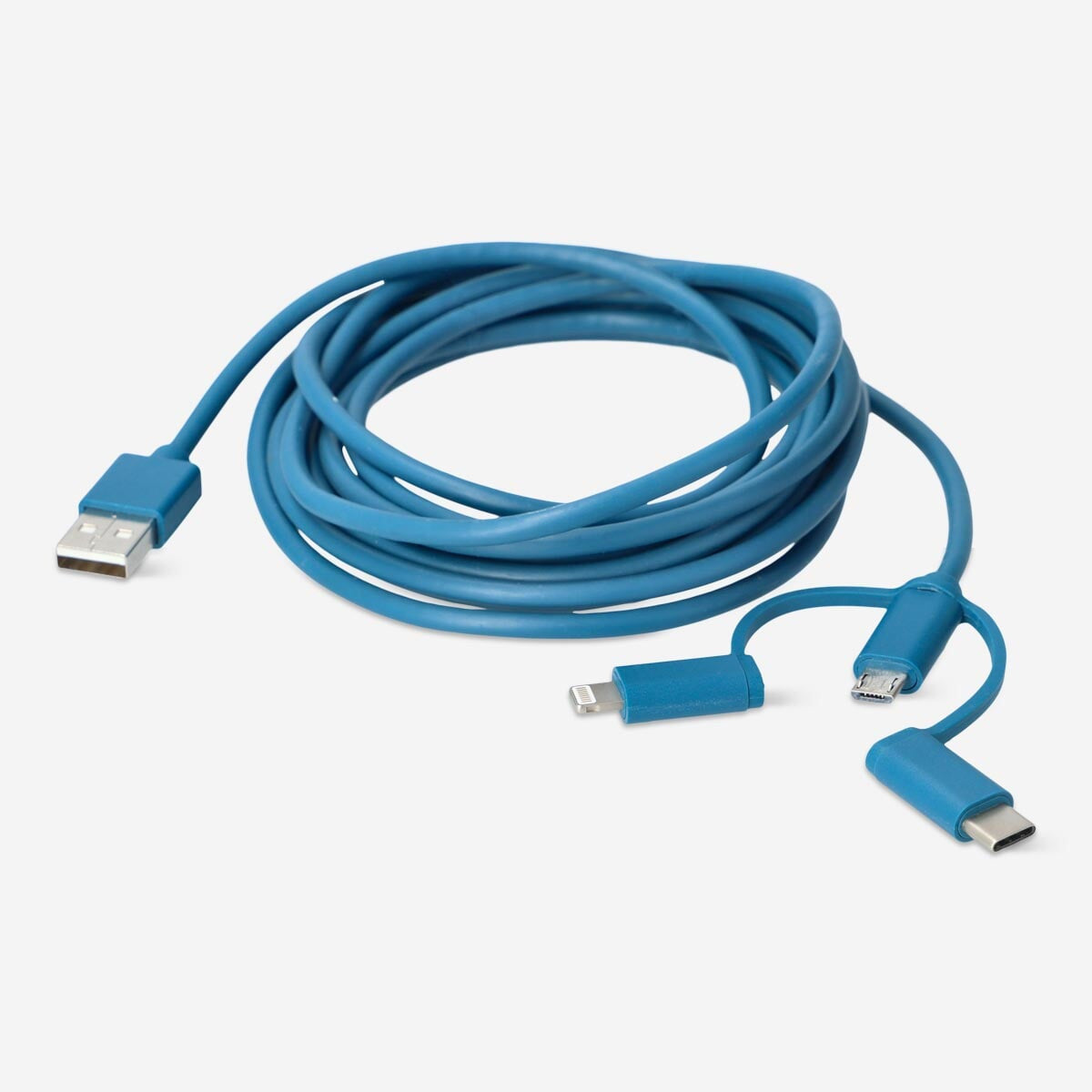 Charging cable. For USB-C, Micro USB and lightning Media Flying Tiger Copenhagen 