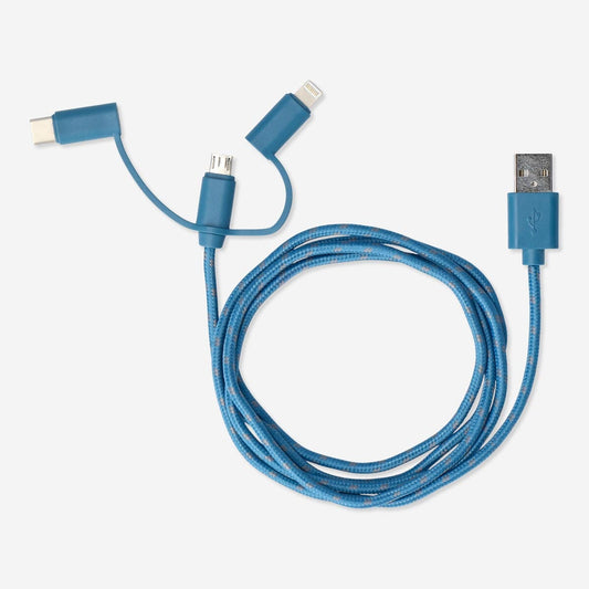 Nabíjecí kabel. Pro USB-C, Micro USB a lightning