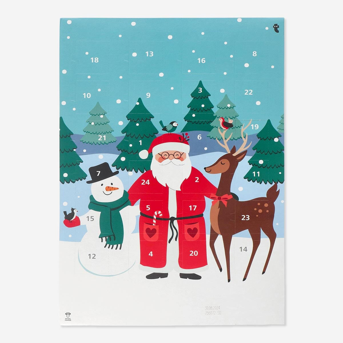 Chocolate Advent calendar Flying Tiger Copenhagen