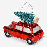 Christmas bauble. Car with christmas tree Home Flying Tiger Copenhagen 
