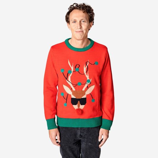 Karácsonyi pulóver. Méret S/M