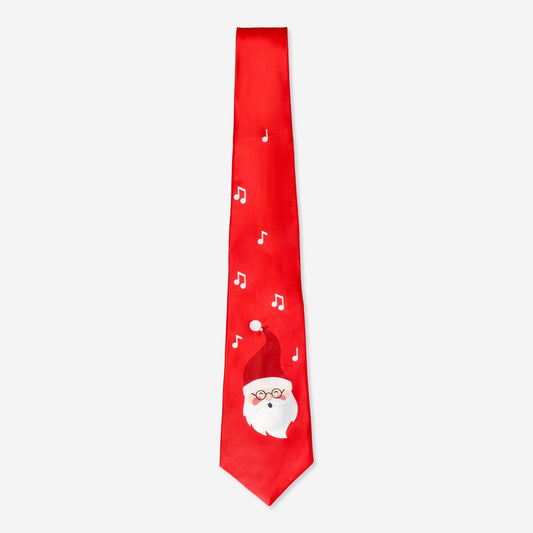 Vánoční kravata. Se světly a hudbou