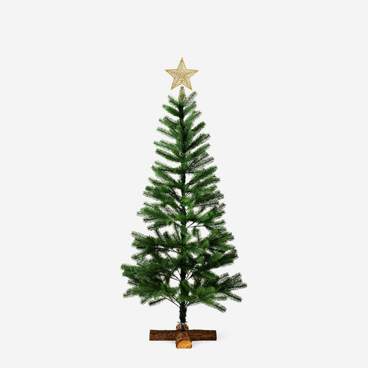 Gold star Christmas tree topper