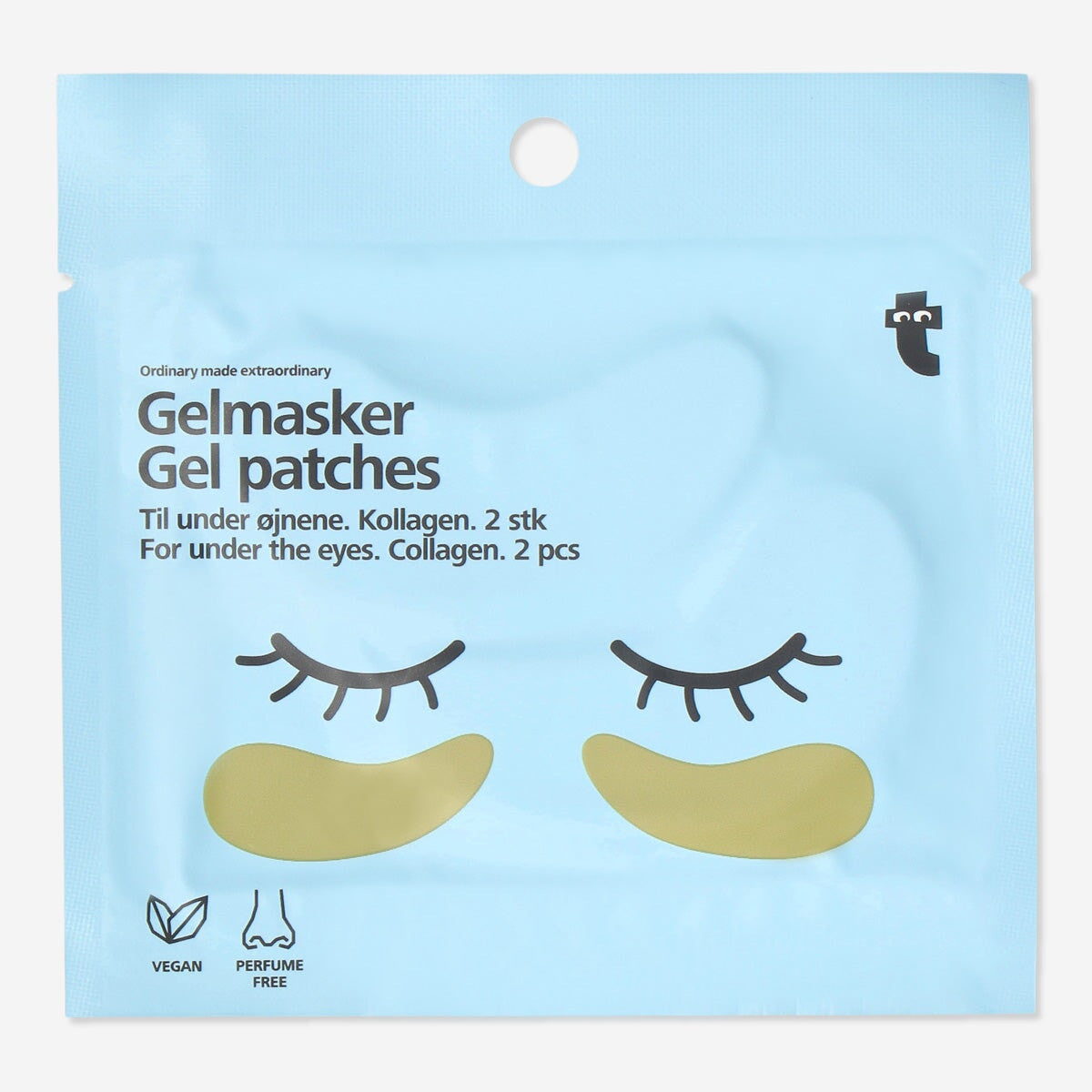 Collagen gel patches. 2 pcs Personal care Flying Tiger Copenhagen 