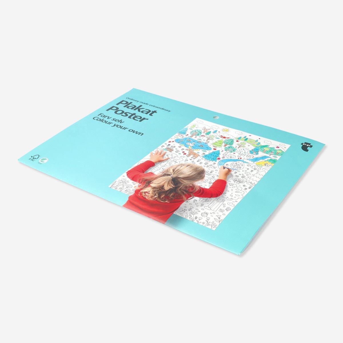 Colouryourown poster Flying Tiger Copenhagen