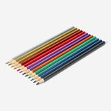 Coloured pencils. 12 pcs Office Flying Tiger Copenhagen 