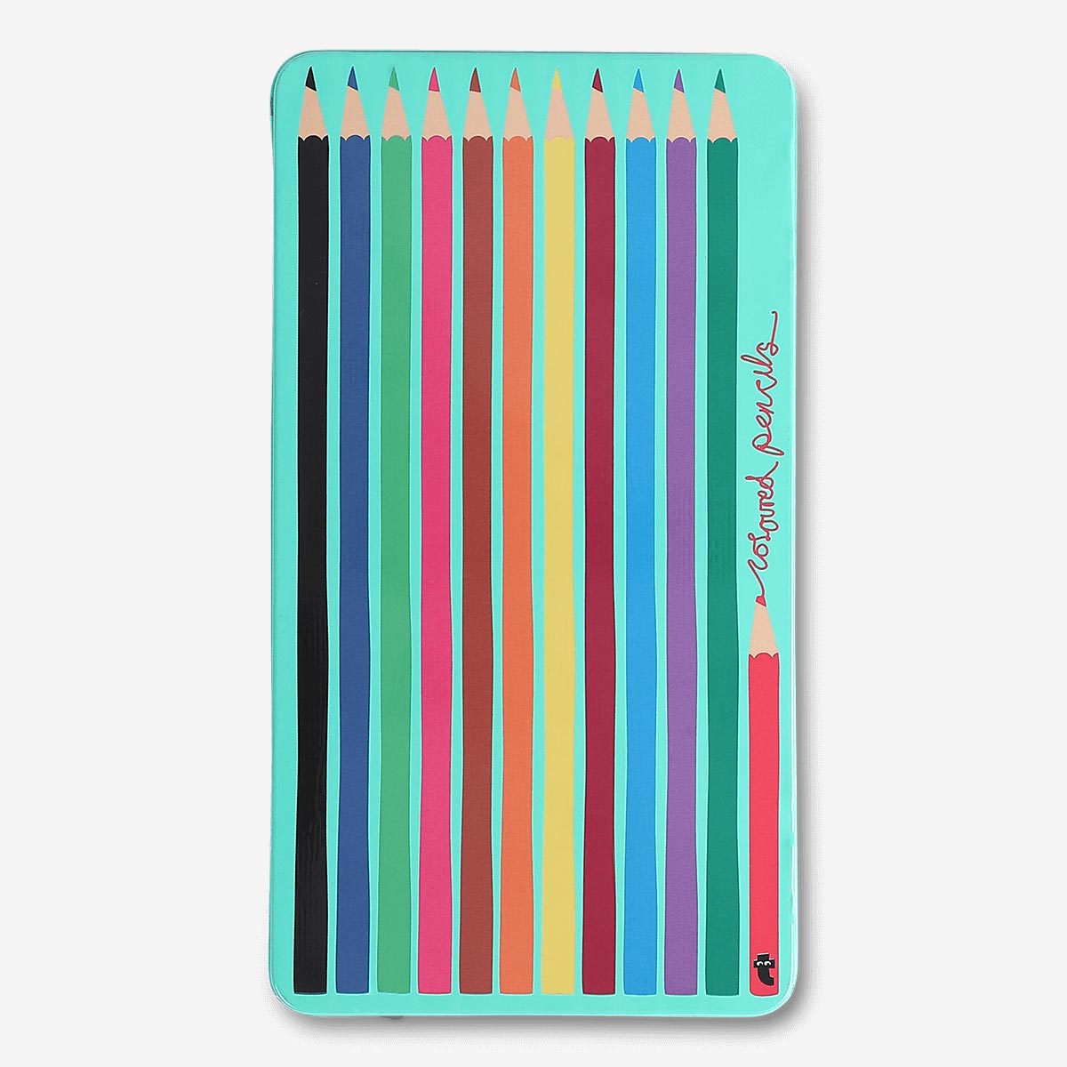 Coloured Pencils In Metal Box 12 Pcs Flying Tiger Copenhagen coloured-pencils-in-metal-box-12-pcs-flying-tiger-copenhagen