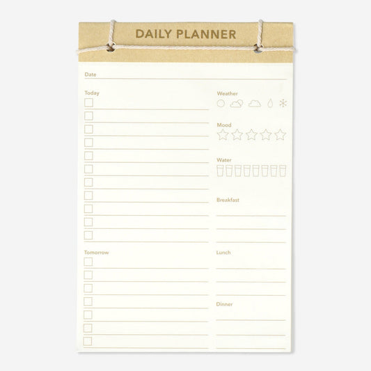 Daily planner pad. A5