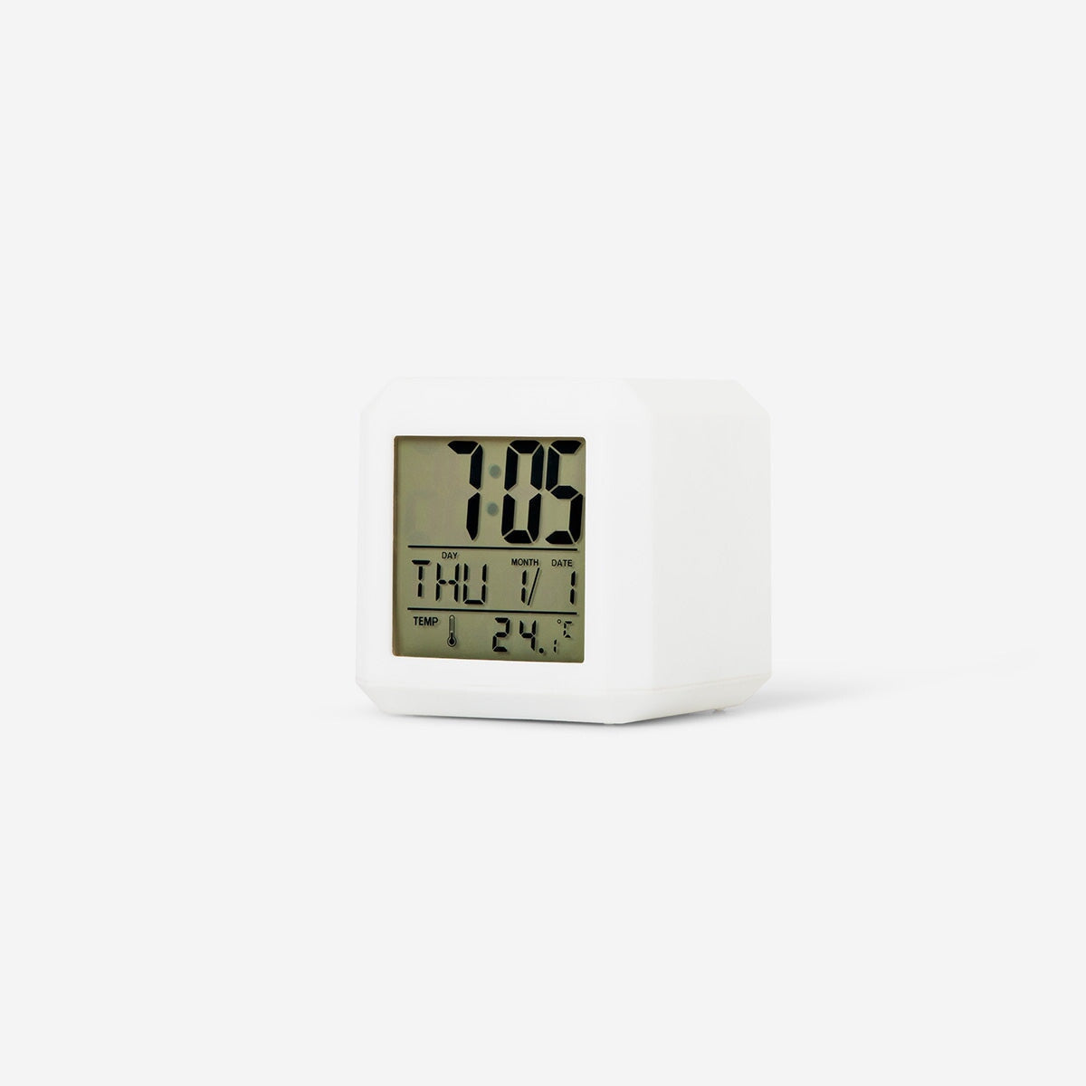 Digital alarm clock. Changes colour Gadget Flying Tiger Copenhagen 