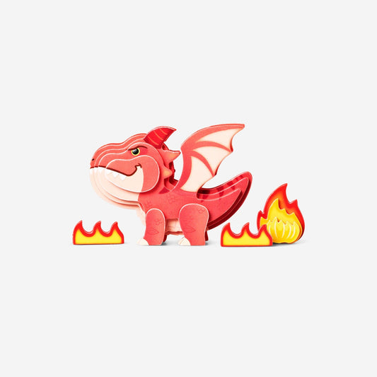 DIY sticker dragon